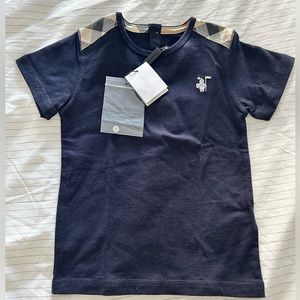 NWT Burberry Toddler t-shirt 2T black